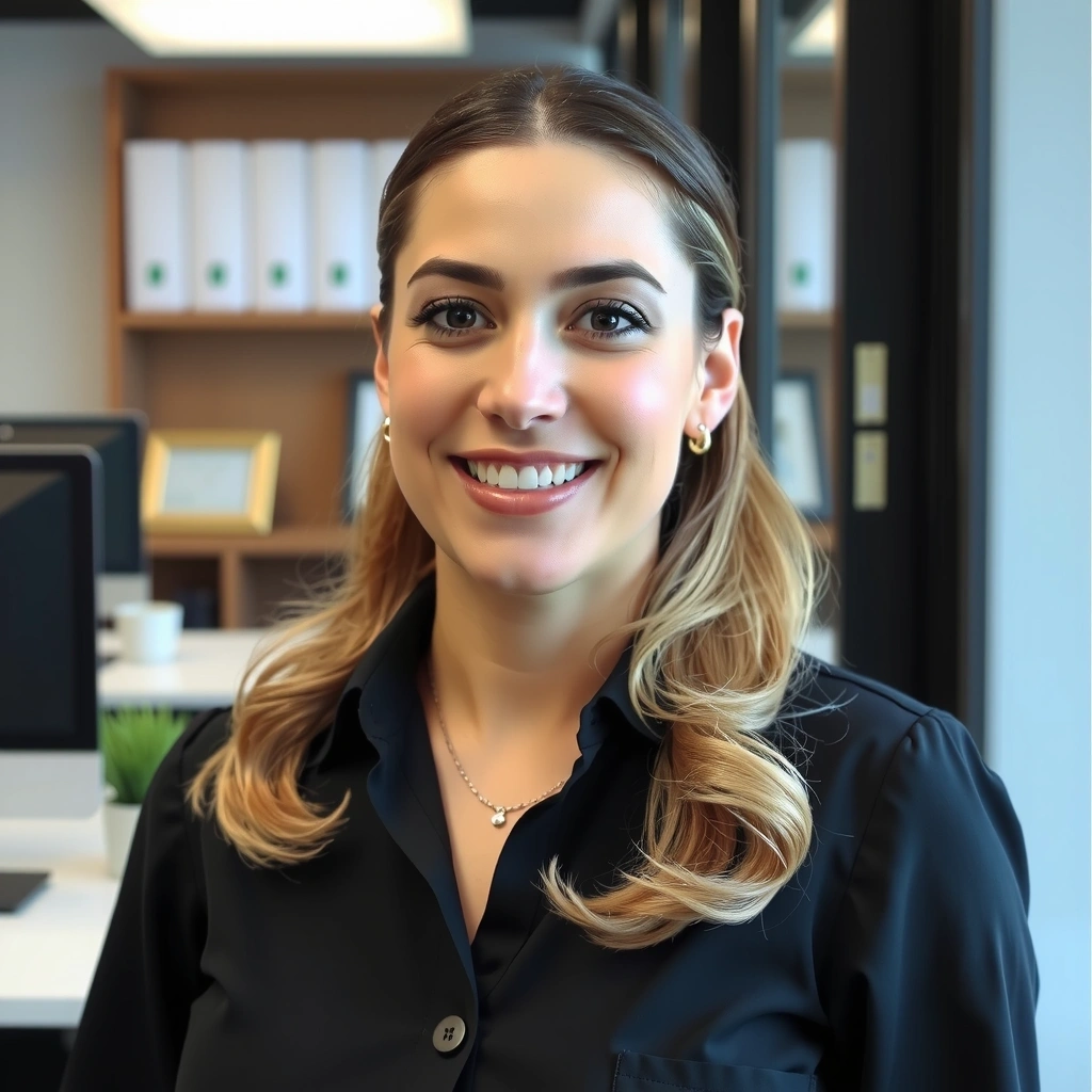 Retrato de Laura Fernández, Jefa de Atención al Cliente