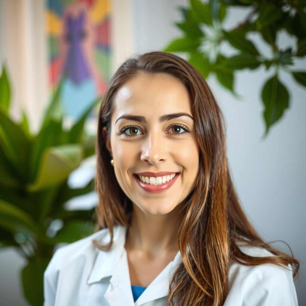 Retrato de la Dra. Ana García, Directora de Nutrición